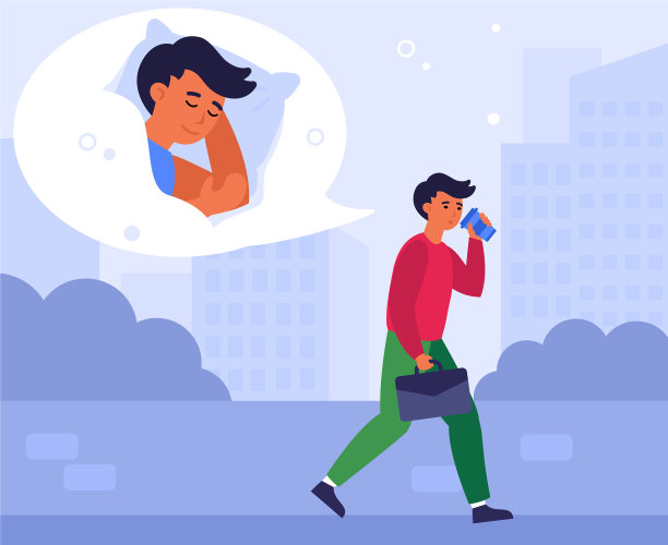 咖啡因成瘾失眠的人图片下载