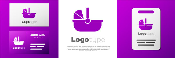 标志类型bastroller图标孤立在白色图片下载