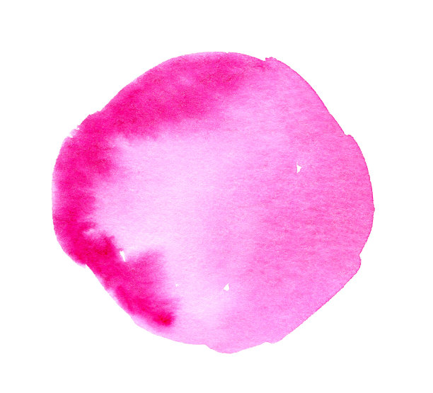 抽象粉色水彩斑点手绘图片下载