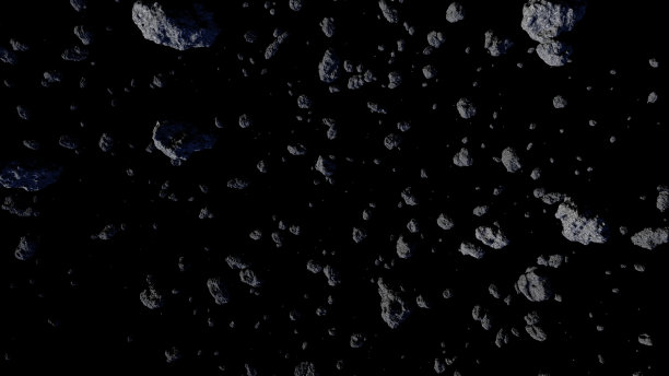 饮酒空间中的小行星图片下载