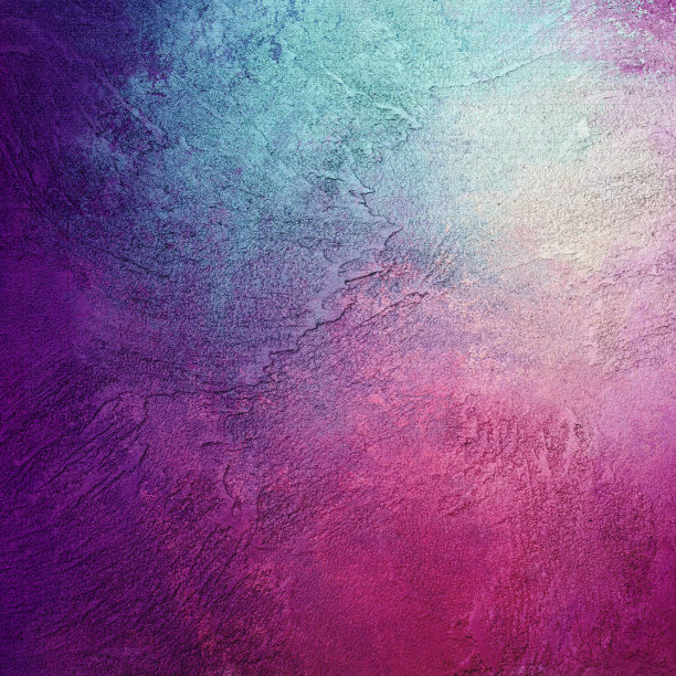 艺术形象的背景表面石膏在蓝色和紫色调。图片下载