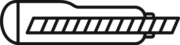 切割机硬件图标轮廓风格图片下载