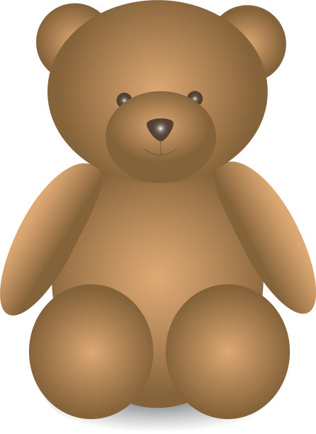 毛绒玩具泰迪熊图片下载