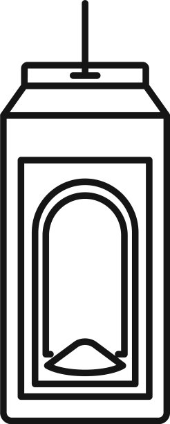 纸鸟喂食器图标轮廓风格图片下载