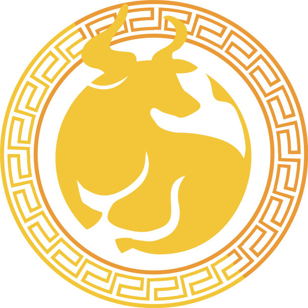 金牛印贺年卡图片下载
