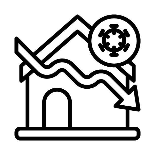 新型冠状病毒感染症(covid-19)正在冲击房地产市场图片下载
