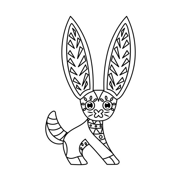 老鼠墨西哥文化的阿莱布里耶图片下载