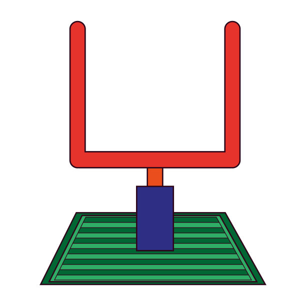 美式足球的图标鞠躬图片下载