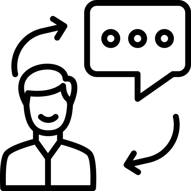 矢量字形图标设计，客户支持符号背景，专家需求概念，图片下载