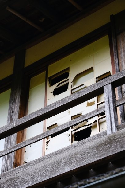 破旧的日本老房子图片下载