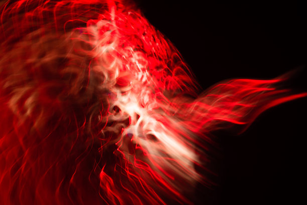 抽象的红色能量图片下载