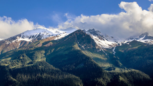 山脉的阳光图片下载