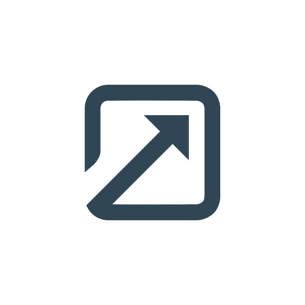 外部链接图标与箭头和方框打开在新的图片下载