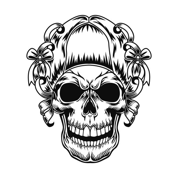 头骨女士图片下载