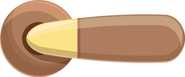 Access door把手卡通图标风格图片下载