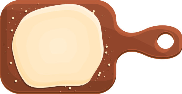 厨房面团图标卡通风格图片下载