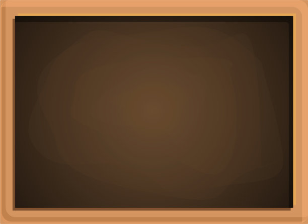 画黑板图标卡通风格图片下载