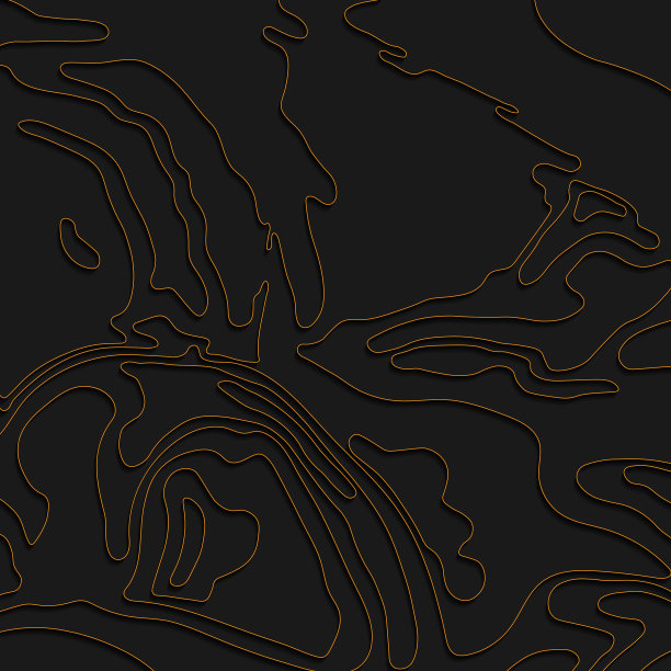 地图线地形图、暗地形图图片下载