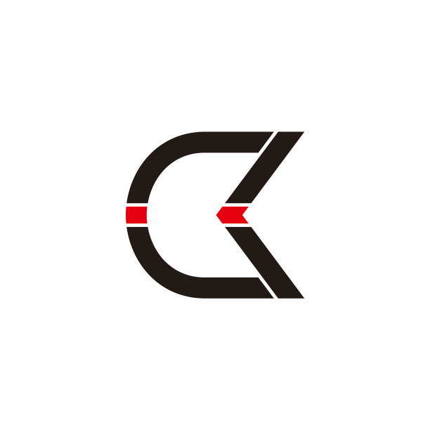 字母ck简单的几何彩色箭头图片下载