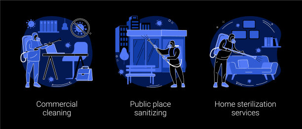 新型冠状病毒传播控制的抽象概念图片下载