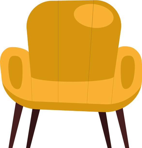 家居黄椅设计图片下载
