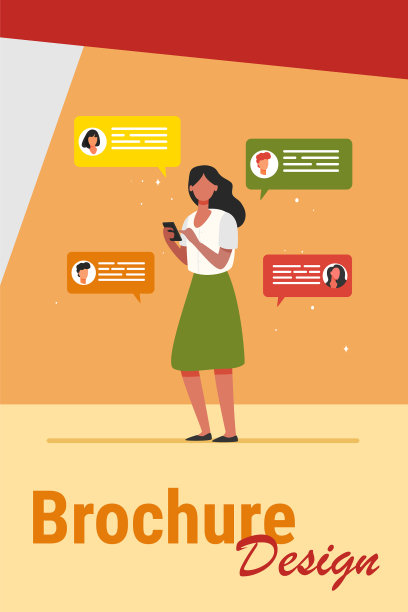 年轻女子通过智能手机与朋友聊天图片下载