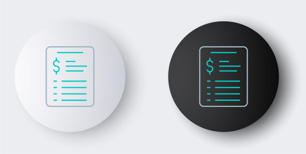 线上美容沙龙的价目表图标孤立上图片下载