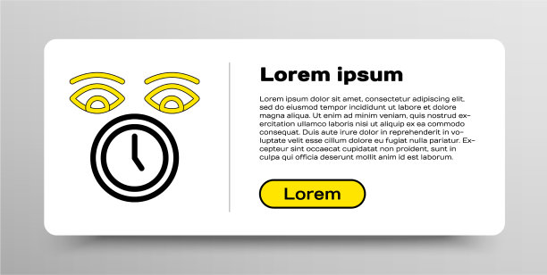 线时钟图标隔离在白色背景时间图片下载