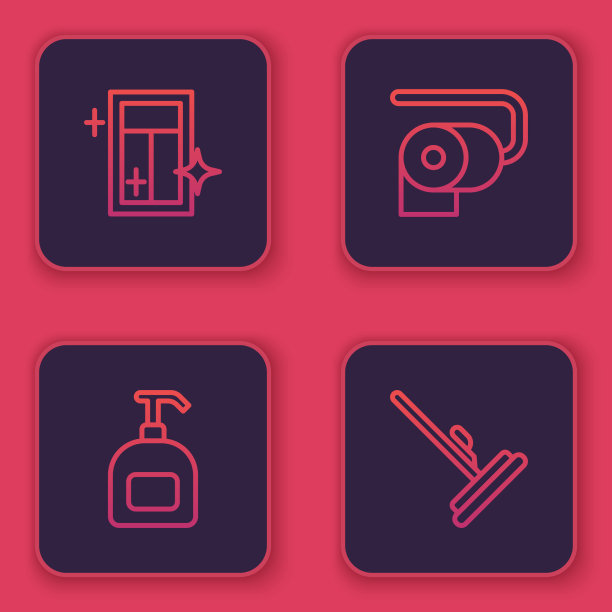 为窗上的瓶子提供清洁服务图片下载