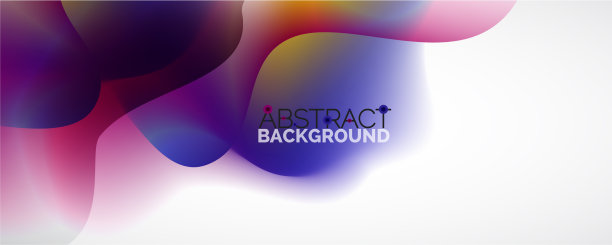 流体颜色梯度抽象背景时髦图片下载