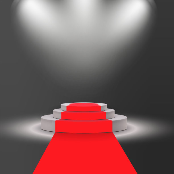 冠军领奖台，红地毯图片下载