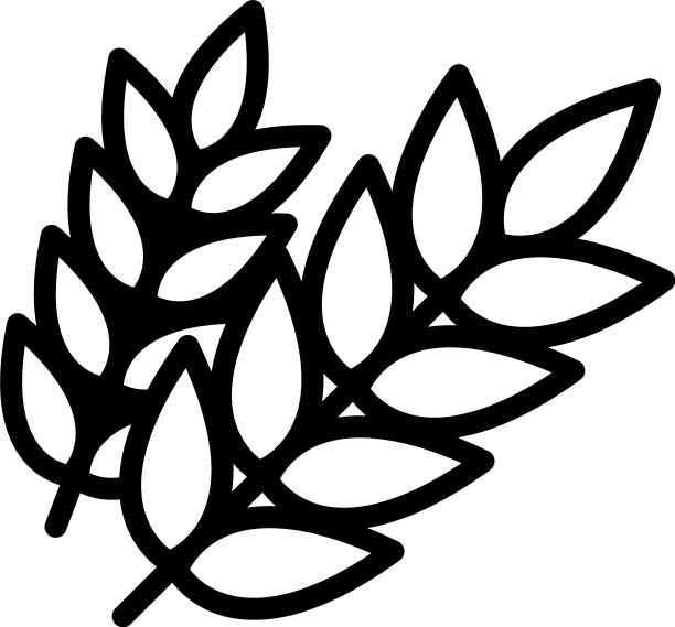 作物谷物图标轮廓样式图片下载