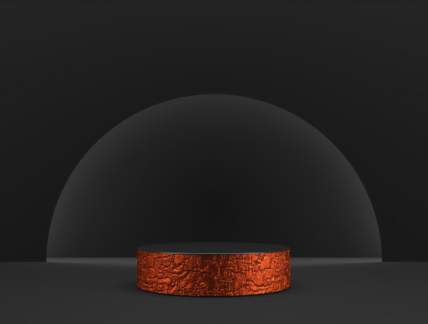 摘要模板作为背景前的展示舞台图片下载