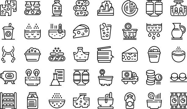 奶酪制作图标设置轮廓样式图片下载