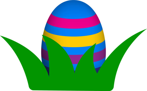 复活节彩蛋草图标图片下载