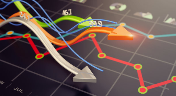 进展金融业务重启图箭头经济增长和成功新业务计划背景图片下载