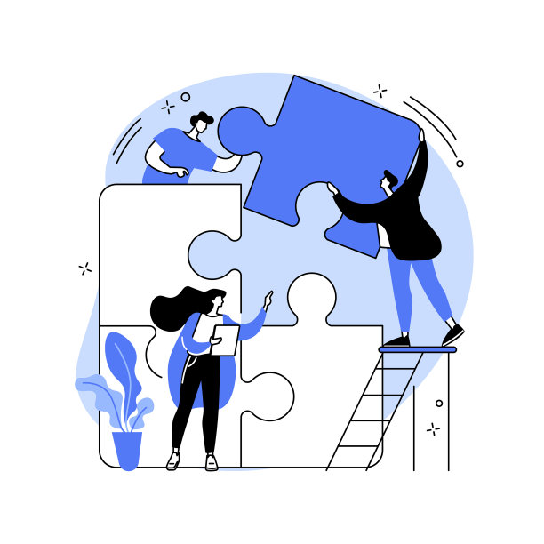 专注团队抽象概念图片下载