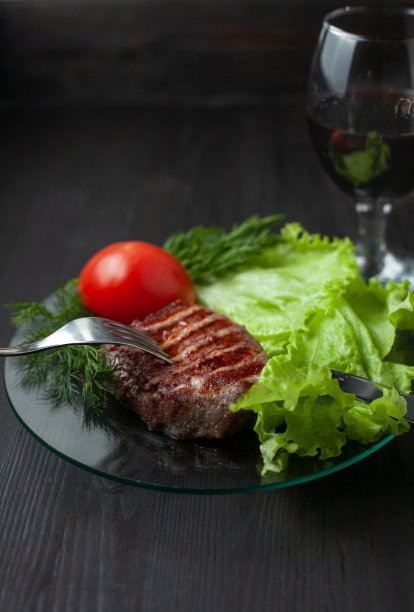 美味的牛排片图片下载