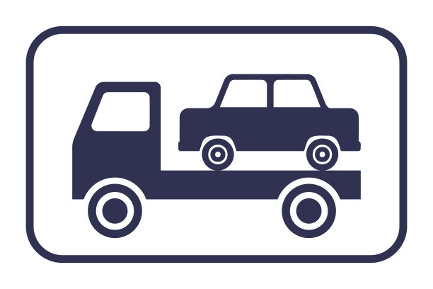 白色背景上的黑色汽车疏散图标图片下载