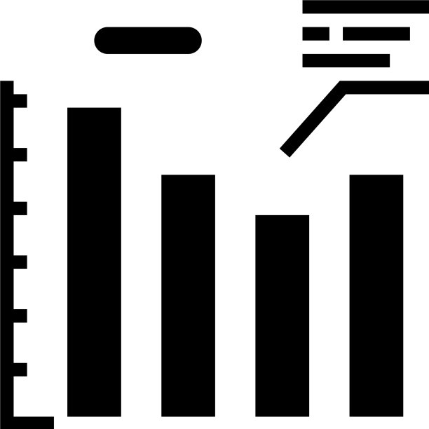 信息图分析字形图标图片下载