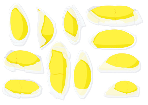 金黄色的榴莲用纸包着，熟了好看吃图片下载