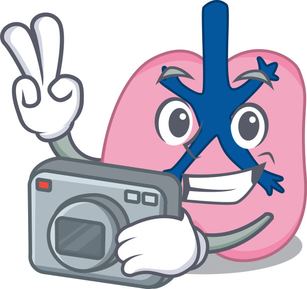 专业摄影师肺卡通图片图片下载