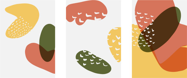 手绘涂鸦形状墙艺术绘画风格图片下载