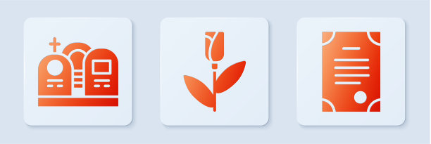 用墓碑和死亡把玫瑰和鲜花放在坟墓里图片下载