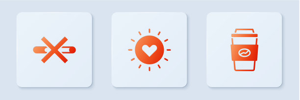 日落时分不吸烟，咖啡杯要变白图片下载