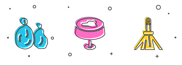 把垃圾袋污渍弄在桌布上图片下载