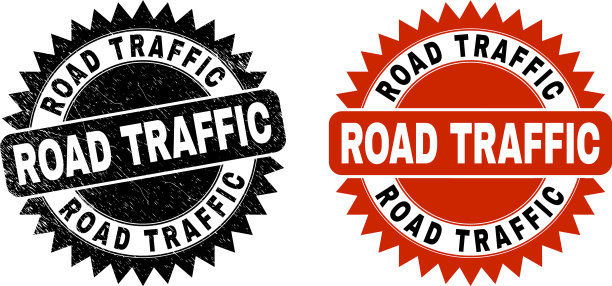 道路交通黑玫瑰邮票与污浊图片下载