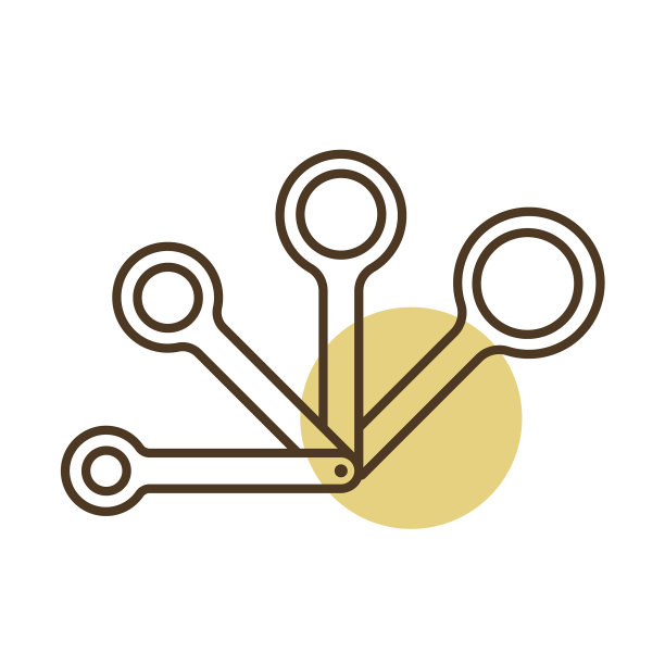 量勺图标厨房用具图片下载