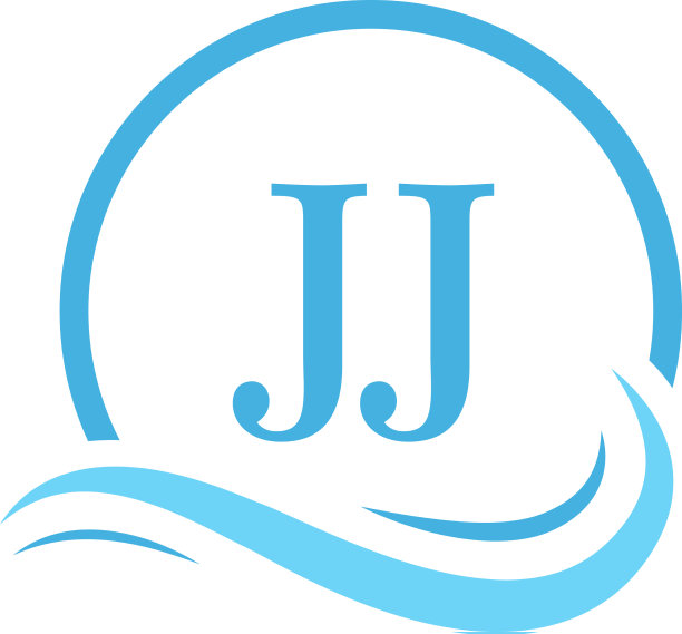 京晶刻字标志设计在水波现代图片下载