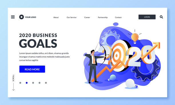 企业目标投资策略收益增长图片下载